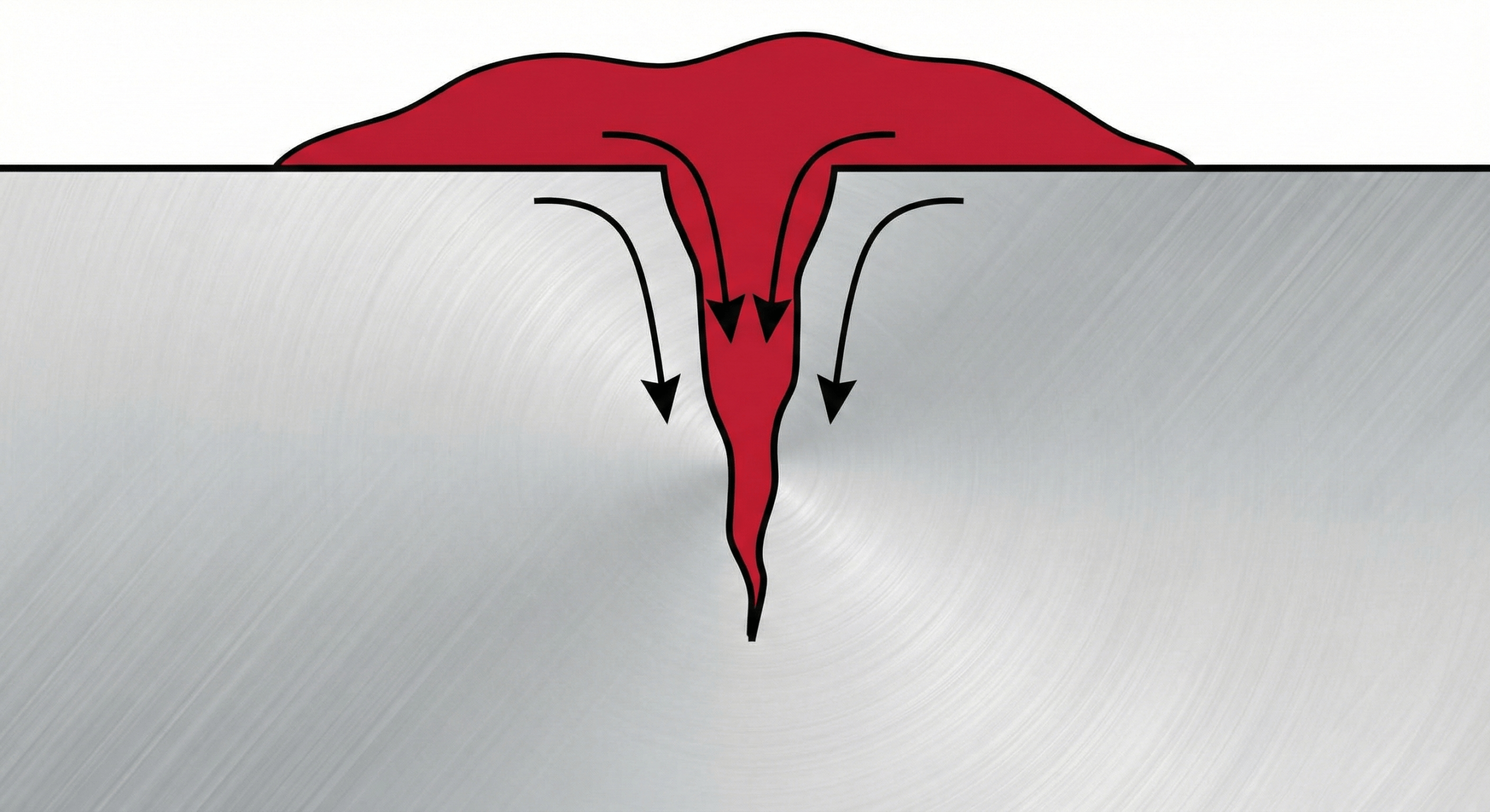 An illustration showing capillary action pulling liquid into a thin tube