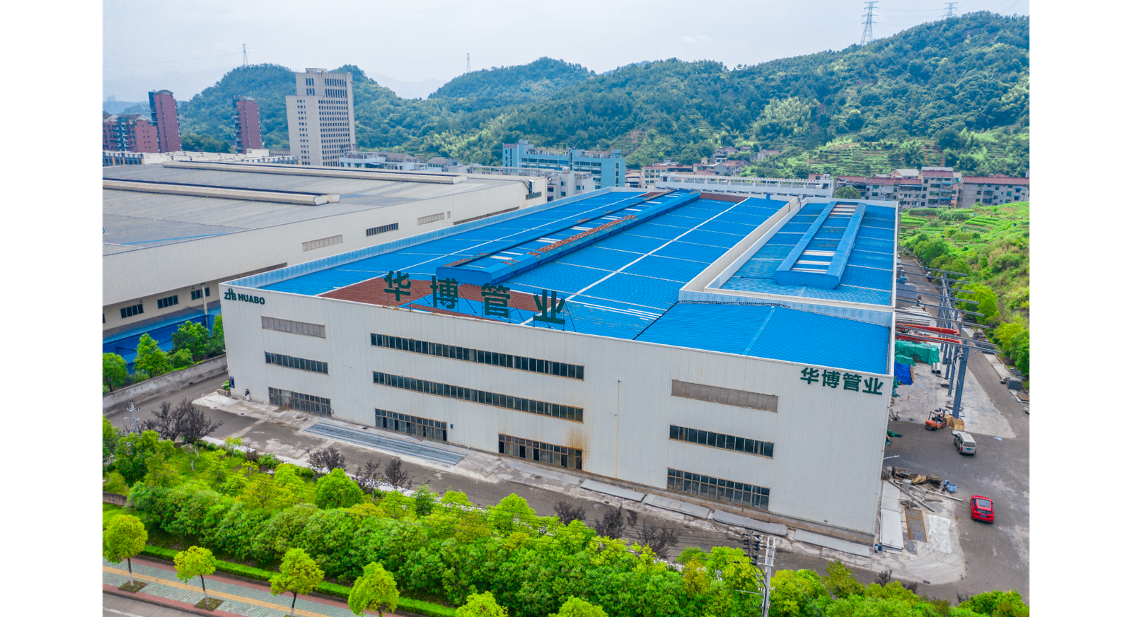 HuaboPipe manufacturing facility