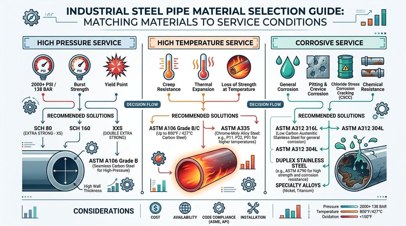Diagram showing the difference between steel pipe and steel tube dimensions