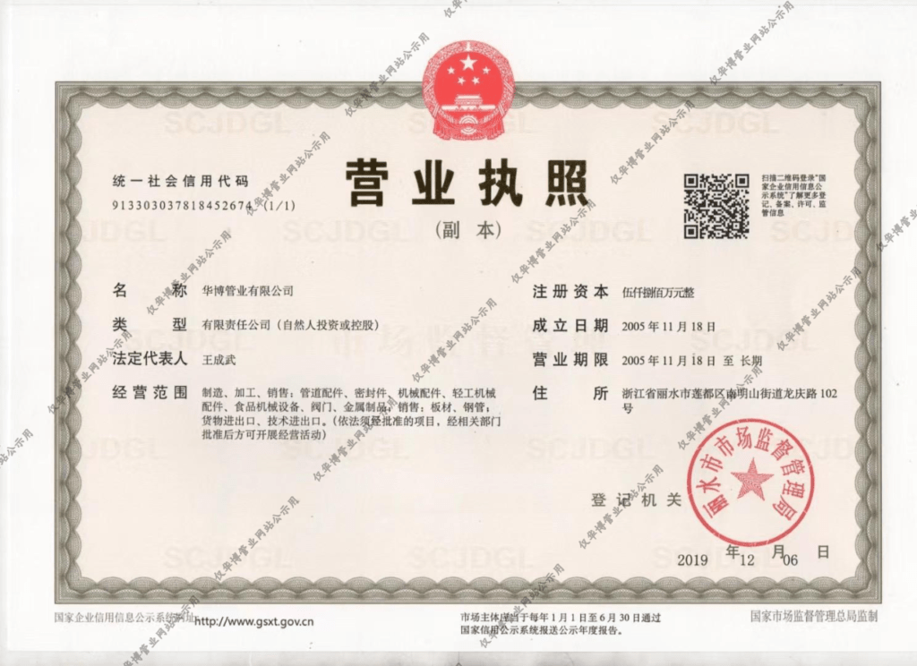 Business License